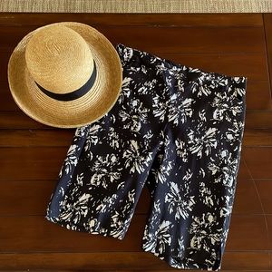 Tribal shorts size 10 measures 21 inches from waist to knee.